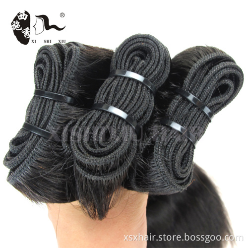 Wholesale price tangle free and shedding free Can be dyed virgin unprocessed virgin non remy indian hair